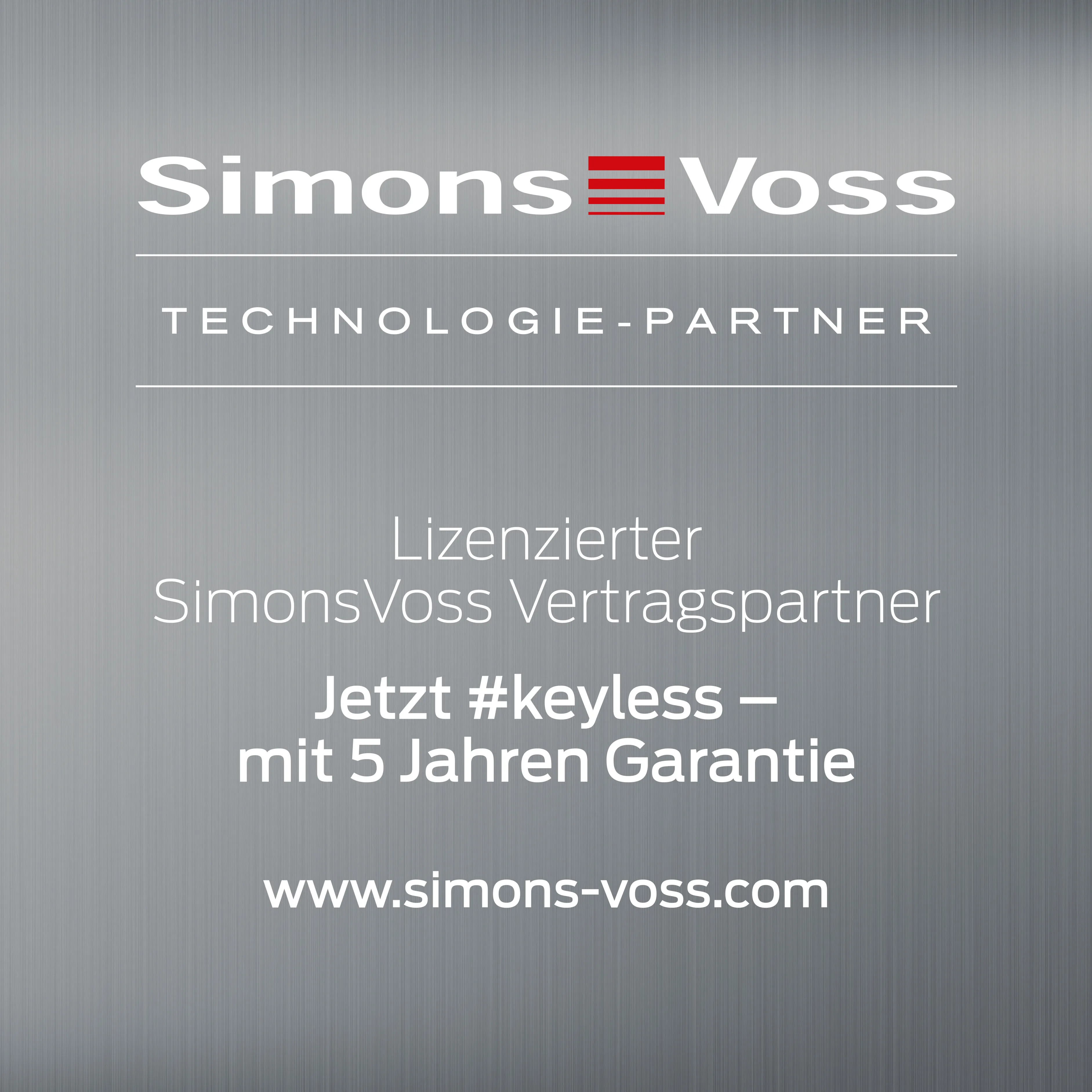 SimonsVoss Technologie-Partner – Lizenzierter Vertragspartner
